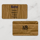 Search for cardboard business cards Crinkled