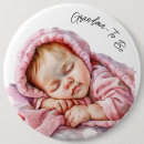 Search for grandma announcement badges Pink