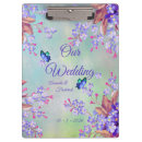 Search for wedding clipboards Purple