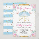 Search for april showers baby shower invitations Watercolor
