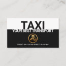Search for black cab business cards Chauffeur