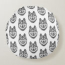 Search for siberian husky cushions Portrait