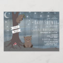 Search for woodland bear invitations Baby