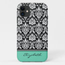 Search for cute black white floral pattern iphone cases Elegant