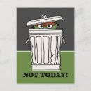 Search for oscar the grouch sesame street postcards Toddler