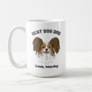 Search for toy dog mugs Papillon