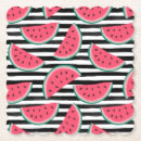 Search for black and white stripes coasters Pattern