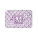Search for lavender and white bath mats For her