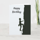 Search for mountain climbing birthday cards Climber