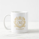 Search for gold crown mugs Elegant