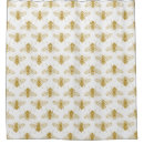 Search for honey bee shower curtains Gold