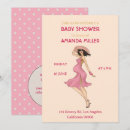 Search for brunette invitations Pastel