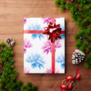 Search for pink flowers wrapping paper Bohemian
