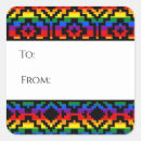 Search for geometric rainbow stickers Pride