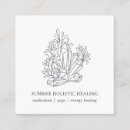 Search for crystal business cards Meditation