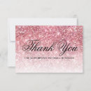 Search for glitter business thank you cards Rose gold