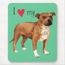 Search for staffordshire mousepads Staffordshire bull terrier