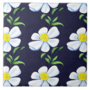 Search for navy and white pattern tiles Floral