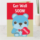 Search for kids get well soon Bear