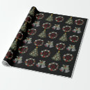 Search for gothic christmas wrapping paper Skull
