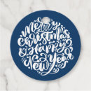 Search for happy new year gift tags Typography