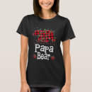 Search for papa bear tshirts Plaid