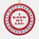 Search for alphabet christmas tree decorations Learning