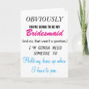 Search for future sister Be my bridesmaid