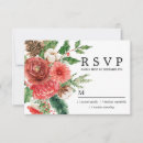 Search for red rose wedding rsvp cards Rustic