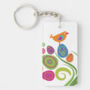Search for coloured easter eggs key rings Abstract