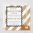 Search for rock star baby shower invitations Cute