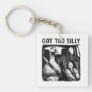 Search for goose key rings Got too silly
