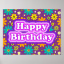Search for happy birthday posters Pink