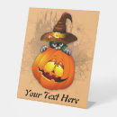 Search for halloween witch signs Cat