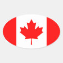 Search for flag canada stickers Oval