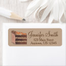 Search for bakery return address labels Cake