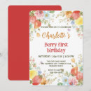 Search for pattern 1st birthday invitations Summer