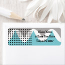 Search for black dots return address labels White