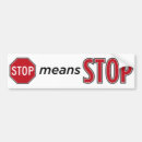 Search for stops bumper stickers Car