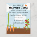 Search for vegetable garden invitations Carrots