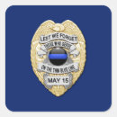 Search for thin stickers Law enforcement