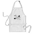 Search for witch on broom aprons Halloween