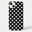 Search for black and white polka dots iphone cases Retro