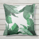 Search for leaf print cushions Exotic