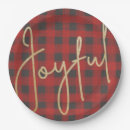 Search for buffalo plaid paper plates Christmas party
