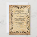 Search for brown and cream wedding invitations Retro
