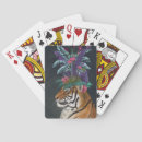 Search for tiger playing cards Tropical
