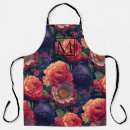 Search for purple flower aprons Vintage