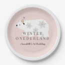 Search for polar bear plates 1st birthday