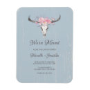 Search for cow moving announcement cards Rustic